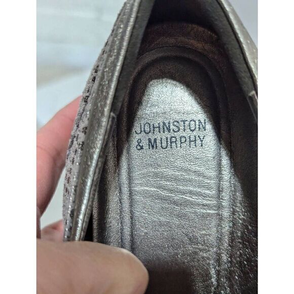 Johnston & Murphy Women Johnston & Murphy Women\'s Metallica C Flex Sole Velvet Laces Sneakers Size 6.5